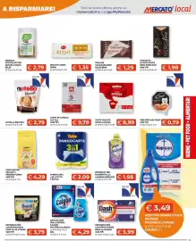 Volantino Mercatò Local Pagina 11: Pannocarta 3 in 1 Tutto €2,09, Anticalcare per lavatrice Calgon €4,29