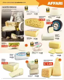 Volantino Mercatò Local Pagina 2: Dimarella da tavola morbida €0,95, Raschera Dop €0,99