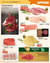 Volantino Mercatò Local Pagina 4: Coppa senza osso di suino piemontese €10,29, Fettine scelte di bovino adulto €7,69