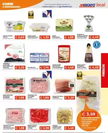 Volantino Mercatò Local Pagina 7: Mortadella IGP La Felinese €1,89, Prosciutto cotto alta qualità Raspini €1,98