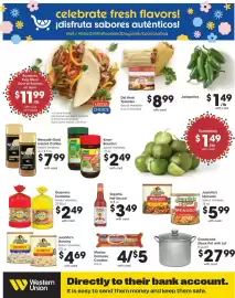 Smith's weekly ad week 38 Page 13: Del Real Tamales €8,99, Guerrero Tostadas €2,49