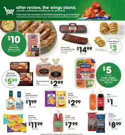 Smith's weekly ad week 38 Page 6: Home Chef St. Louis Style Ribs €14,99, Fresh Baked Cookies €3,00