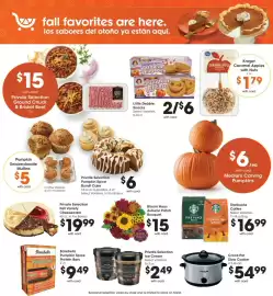 Smith's weekly ad week 38 Page 8: Little Debbie Snacks €6,00, Bloom Haus Autumn Patch Bouquet €15,00