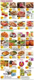 United Supermarkets weekly ad week 38 Page 5: Jimmy Dean Bacon €4,49, Boar's Head Maple Glazed Honey Ham €12,99