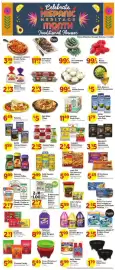 United Supermarkets weekly ad week 38 Page 8: Pikasos Candy €5,99, El Mexicanco Cotija or Oaxaca Queso Cheese €7,00