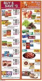 Piggly Wiggly weekly ad week 38 Page 1: Pillsbury Grands! Crescents or Cinnamon Rolls €1,49