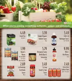 Piggly Wiggly weekly ad week 38 Page 6: Simply Organic Simmer Sauce €3,59, Stash Tea Premium Green €4,49