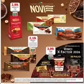 Volantino Basko Pagina 18: Novi Gianduiotto Classico €2,99, Novibloc Novi Cioccolato al latte finissimo €2,19