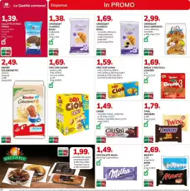 Volantino Basko Pagina 20: Grisbì Fresh €1,49, Twix, Snickers €1,79