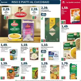Volantino Basko Pagina 23: Riso basmati bontà pronte Gallo €1,19, Riso apri scalda Scotti basmati €1,10