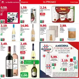 Volantino Basko Pagina 26: Tovaglioli Primia €0,59, Vino frizzante Tavernello €2,19