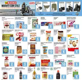 Volantino Basko Pagina 32: Mini Fette Mulino Bianco cioccolato fondente €1,00, Ringo bisco cioc €1,00
