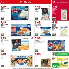 Volantino Basko Pagina 9: Acciughe impanate croccanti Monterossine 5 Terre Fish €6,99, Blu Mare's Cozze Cilene €2,49