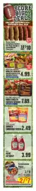 Market Basket weekly ad week 38 Page 1: Heinz ketchup €3,99, Tombstone Pizza €7,00