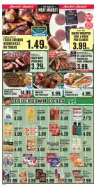 Market Basket weekly ad week 38 Page 4: Hot Pockets Sandwiches €4,39, Promised Land Milk €4,49