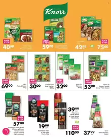 Save catalogue Page 13: Knorr Dry Marinade €32,00, Knorr Packet Soup Regular €30,00