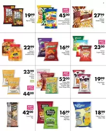 Save catalogue Page 26: Hoppity Poppity Tangy Popcorn €16,99, Truda Pretzels €44,00