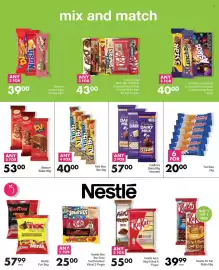 Save catalogue Page 29: Cadbury Slabs 80g Assorted €57,00, Heaven Fruit & Nut / Heaven Milk Chocolate / TV Bar €53,00