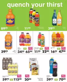 Save catalogue Page 34: Oros Squash €39,99, Game Powder Sport Drink €20,00