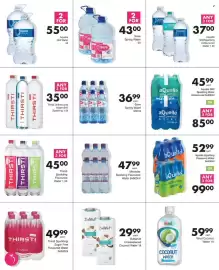 Save catalogue Page 35: Vinut Coconut Water €59,99, Save Spring Water €43,00