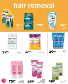 Save catalogue Page 38: Shave X Shave Cream €29,99, Gillette Minora Disposable Razors €37,99