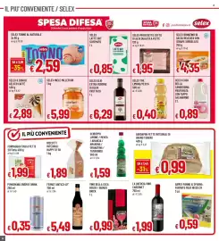 Volantino Famila Pagina 16: Sciroppo menta €1,59, Selex prosciutto cotto di alta qualità €1,95