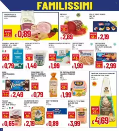 Volantino Famila Pagina 2: Cameo Ristorante Pizza al tonno €1,99, Benessere Granarolo oggi puoi mozzarella €1,99