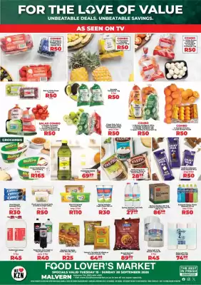 Food Lover's Market (valid until 20-09)