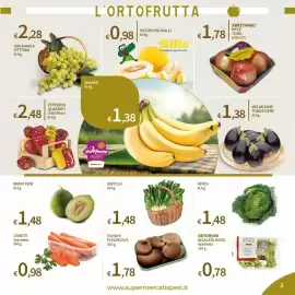Volantino SpeSì Pagina 3: Bietola €1,48, Barattieri €1,48