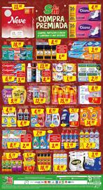 Encarte Rede Supermarket Página 4: Gold €15,98, Desinfetante Pinho Sol Original ou Lavanda Leve €5,79