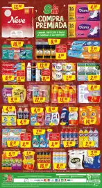 Encarte Rede Supermarket Página 4: Gold €15,98, Desinfetante Pinho Sol Original ou Lavanda Leve €5,79