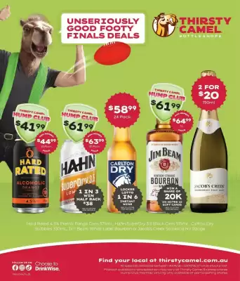 Thirsty Camel (valid until 27-09)