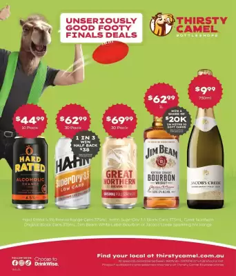 Thirsty Camel (valid until 27-09)