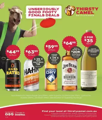 Thirsty Camel (valid until 27-09)