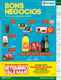 Folheto Recheio semana 38 Página 1: Atum ramirez em óleo/ao natural €0,85, Nescafe dolce gusto buondi €10,29