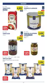 Catálogo Makro semana 38 Página 12: Tomate frito heinz €4,89, Metro chef cogumelos laminados €4,99