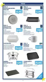 Catálogo Makro semana 38 Página 17: Chafing dish metro professional €45,00, Pratos marcadores madleen €16,25