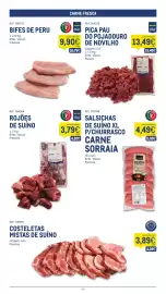 Catálogo Makro semana 38 Página 3: Pica pau do pojadouro de novilho metro chef €13,49, Bifes de peru €9,90