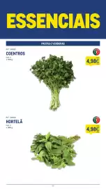 Catálogo Makro semana 38 Página 5: Coentros €4,98, Hortelã €4,98