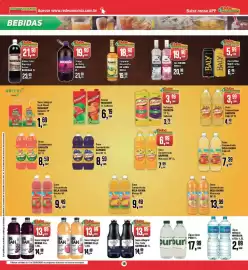 Encarte Redeconomia Página 18: Suco integral bebah maçã €13,89, Suco integral uva tinto garibaldi €13,99