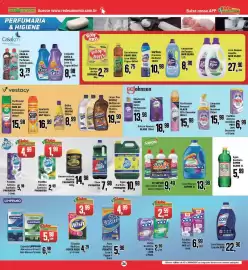 Encarte Redeconomia Página 24: Água Sanitária Prowater €10,98, Lava Roupas Líquido ODD €22,90
