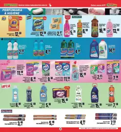 Encarte Redeconomia Página 25: Sabão em Barra Minuano Neutro Glicerinado €2,97, Desinfetante pinho sol €16,98