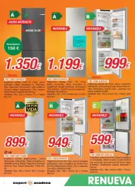 Catálogo Expert Página 4: Teika frigorifico combi rbf 64650 ss €599,00, Bosch frig. combi kgn36vibt €949,00