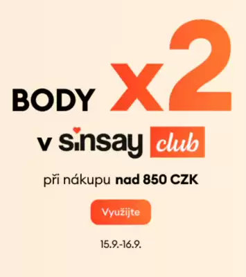 Sinsay (platné do 16-09)