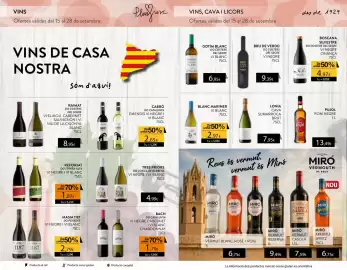 Folleto Plusfresc Página 11: Bru de Verdú vi negre €9,39, Lonia cava sumarroca brut €7,95