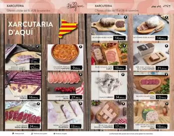 Folleto Plusfresc Página 4: Botifarra Bisbe Negra €14,99, Botifarra Bisbe Blanca €14,99
