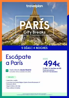 Travelplan (válido hasta el 17-12)