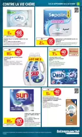 Catalogue Intermarché page 29: Skip Lessive liquide Active Clean €11,47, SOPALIN ESSUIE-TOUT ULTR'ABSORB BLANC €2,06
