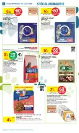 Catalogue Intermarché page 30: Purina One Croquettes pour chat adulte au poulet €6,55