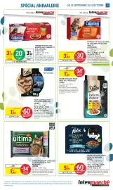 Catalogue Intermarché page 31: Sheba Filets €1,08, Ultima Delicious €1,48